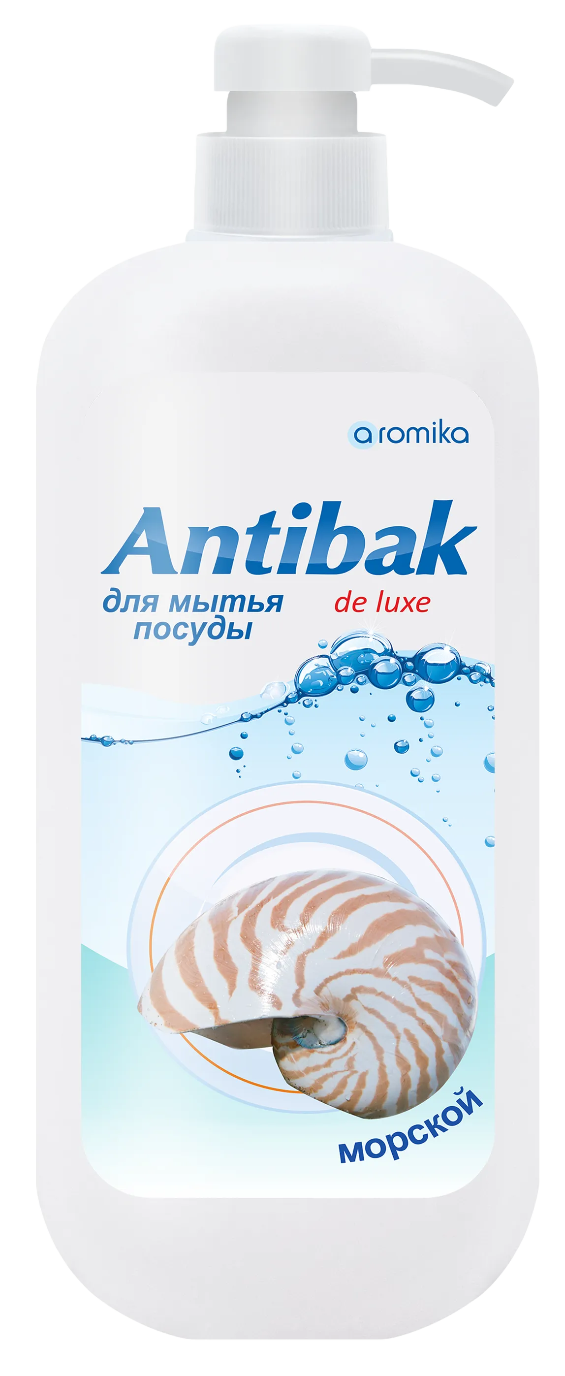 Средство для мытья посуды Antibak de luxe Морской - купить в интернет ...