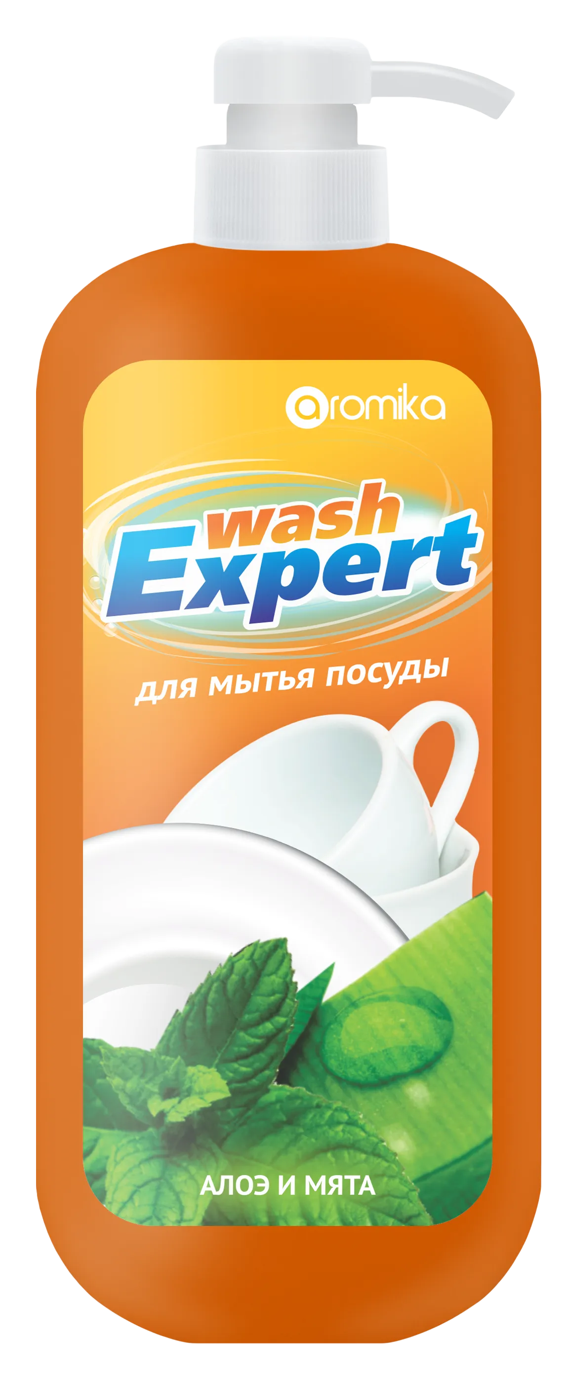 Wash Expert Алоэ и мята 1100 мл
